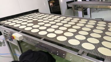 중국 304 스테인리스 갱도 오븐을 가진 자동적인 편평한 빵 제작자 공장