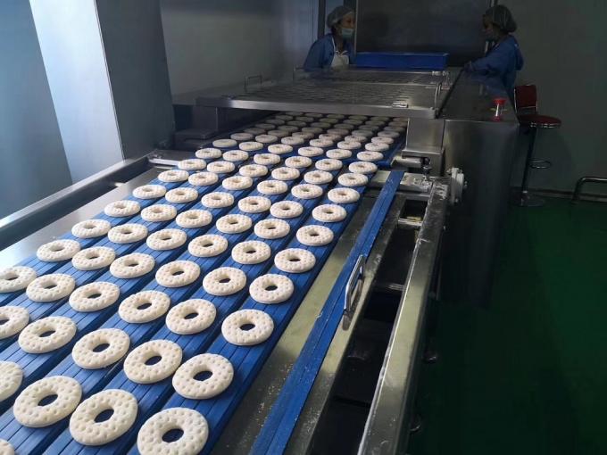 모듈 반죽 시트를 까는 체계를 가진 기계를 만드는 육각형 절단기 자동적인 도넛
